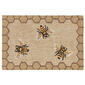 Liora Manne Frontporch Honeycomb Bee Indoor/Outdoor Accent Rug - image 1