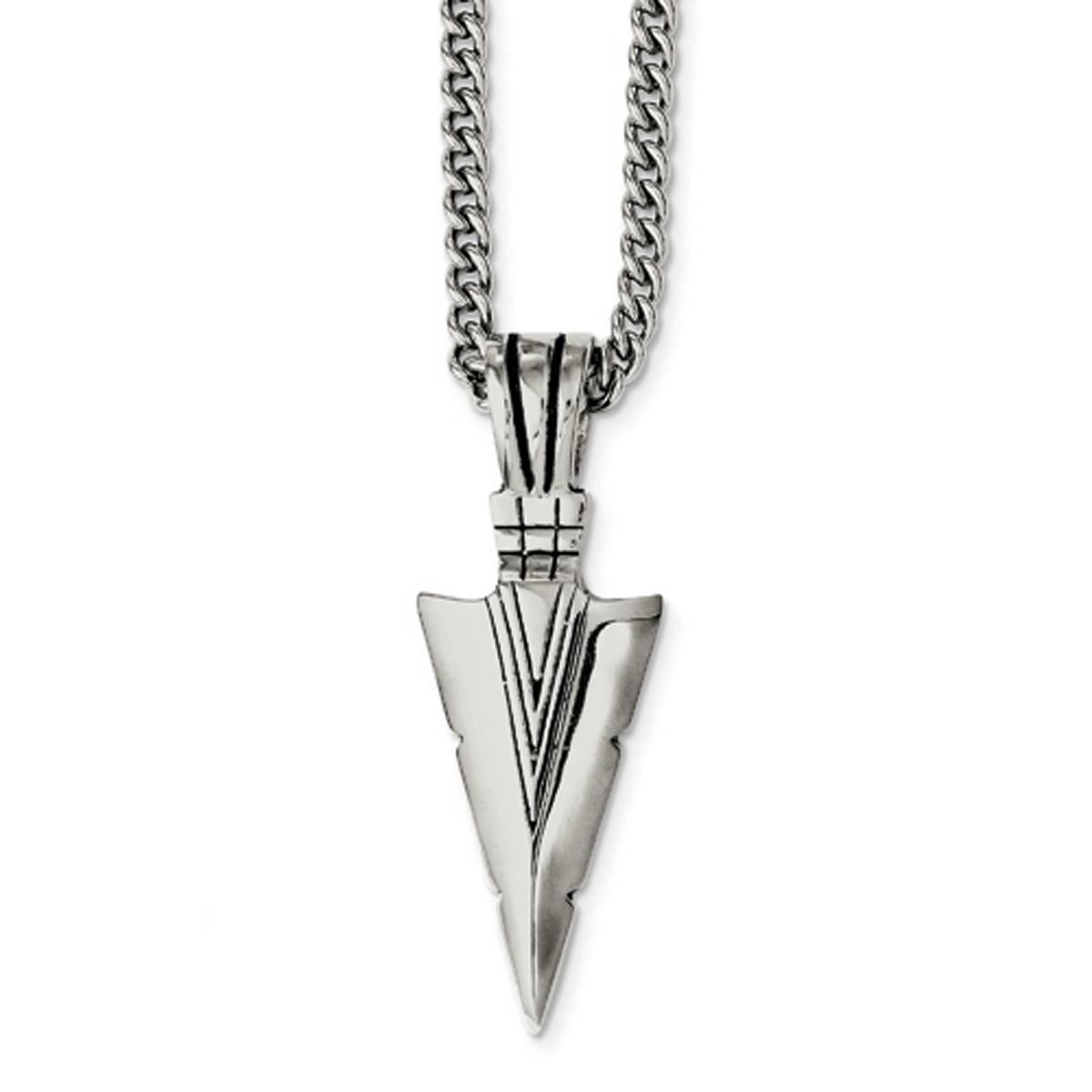 Mens Gentlemen’s Classics™ Antiqued Dagger Necklace