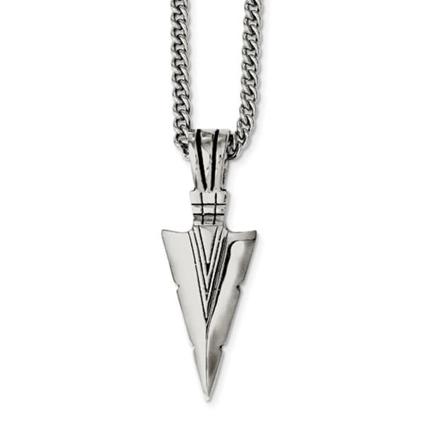 Mens Gentlemen's Classics(tm) Antiqued Dagger Necklace - image 