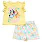 Toddler Girl Bluey & Bingo Flower Short Set - image 1