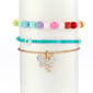 Kids Lil'' Ashley 3pk. Beaded Dragonfly Bracelets - image 1