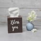 Elegant Designs Decorix Farmhouse Wooden Tissue Box Cover - image 7