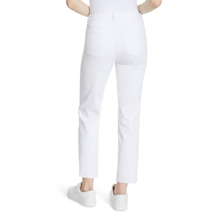 Womens Gloria Vanderbilt 5-Pocket Solid Straight Ankle Jeans