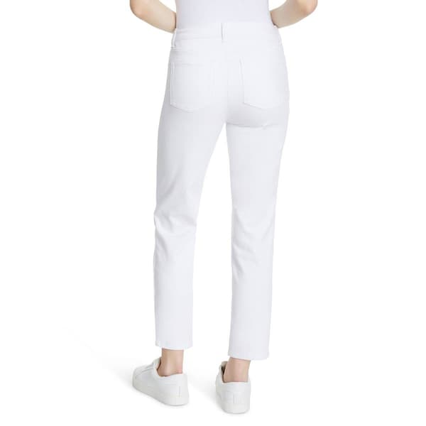Womens Gloria Vanderbilt 5-Pocket Solid Straight Ankle Jeans