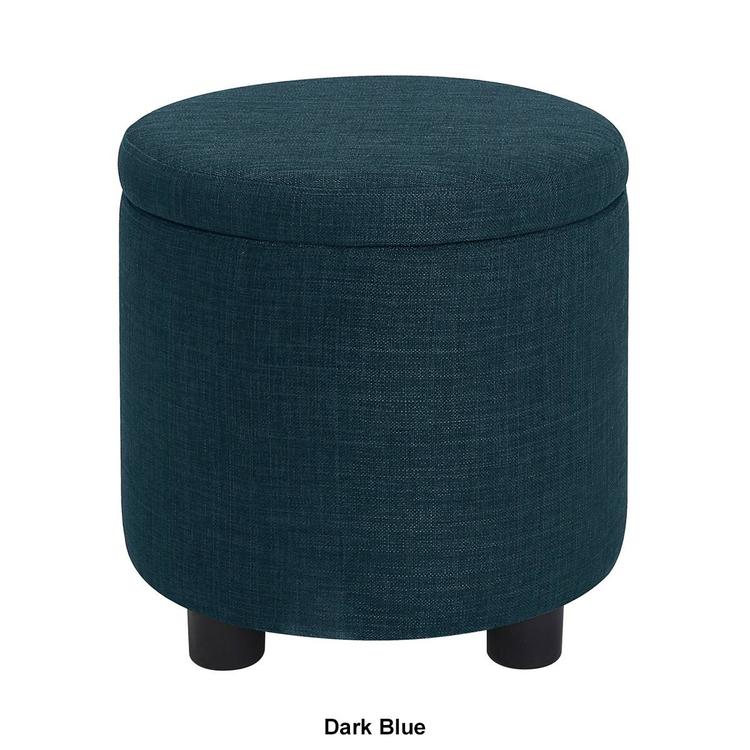 Convenience Concepts Designs4Comfort Round Ottoman