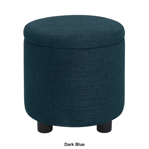 Convenience Concepts Designs4Comfort Round Ottoman
