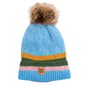 Womens Muk Luks Stripe Cuff Beanie - image 1