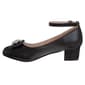 Little Girls Badgley Mischka Slingback Dress Pumps with Bow - image 3