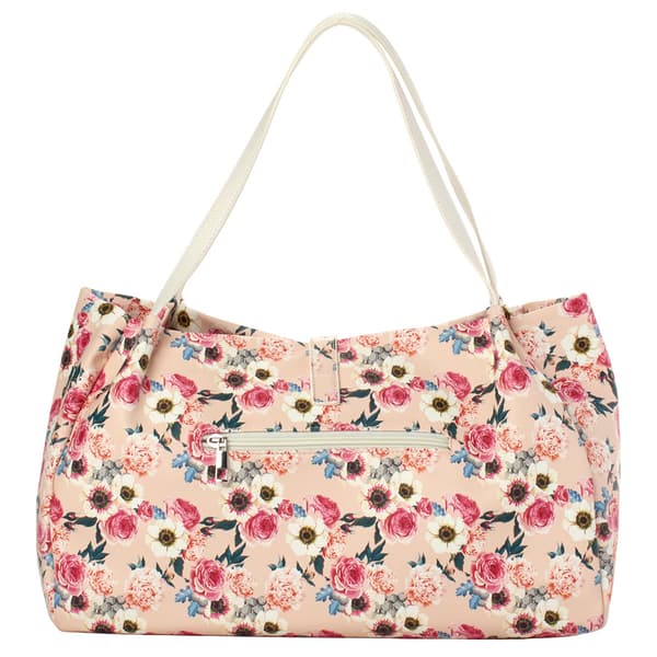 Julia Buxton Hudson Tooled Floral Tote