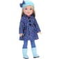 Sophia's® 4pc. Print Coat and Leggings Winter Set - image 4