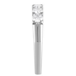 Nova Star® White Gold Lab Grown Diamond 7 Stone Anniversary Ring