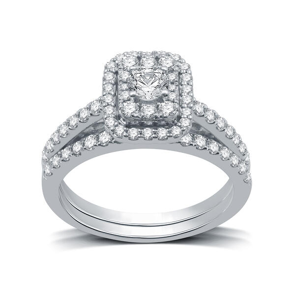 Nova Star&#40;R&#41; Lab Grown Diamond Emerald Shaped Bridal Ring - image 
