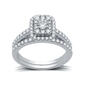 Nova Star&#40;R&#41; Lab Grown Diamond Emerald Shaped Bridal Ring - image 1