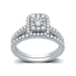 Nova Star(R) Lab Grown Diamond Emerald Shaped Bridal Ring - image 1