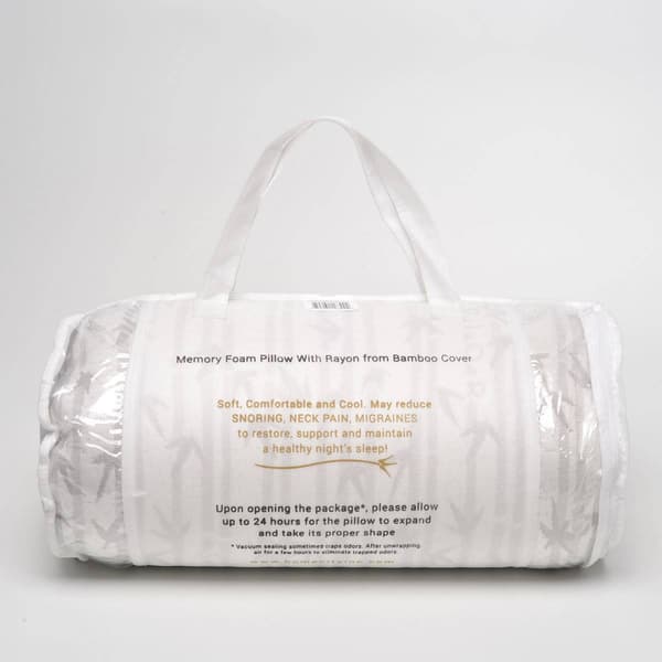 Superior Memory Foam Pillow with Bamboo Cover