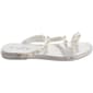 Womens Love 83 Straps with Pearls Sandals - image 3