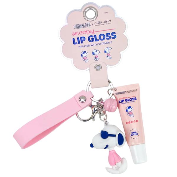 Celavi X Peanuts(tm) Shea Butter Lip Gloss Keychain - image 