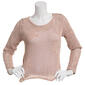 Juniors No Comment Lazy Daisy Sweater - image 1