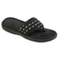 Womens Isotoner Jersey Dot Thong Slippers - image 1