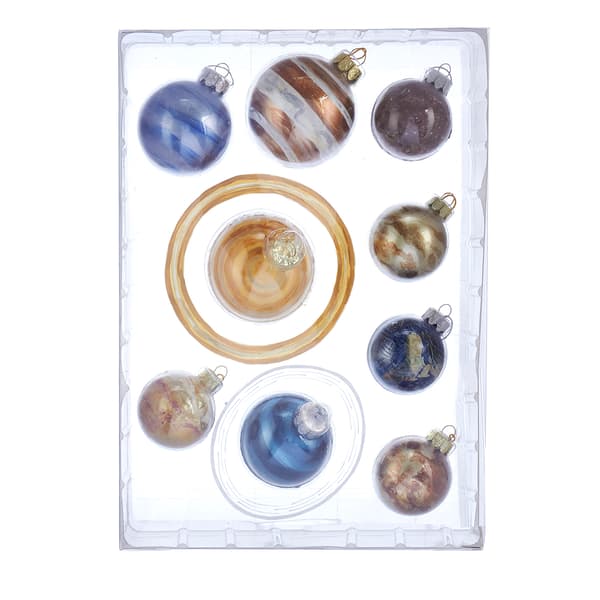 Kurt S. Adler 9c. Noble Gems&#8482; Planet Solar System Set