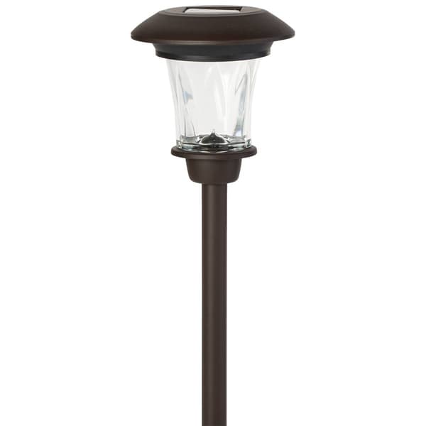 Large Metal & Glass Solar Stake - image 