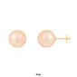 Splendid Pearls 14kt. Gold 10mm Round Pearl Stud Earrings - image 5