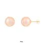 Splendid Pearls 14kt. Gold 10mm Round Pearl Stud Earrings - image 5