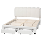 Baxton Studio Caradonna Cream Teddy-Bear Platform Bed - image 4