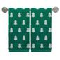 Nicole Miller Festive Pine 2pk. Holiday Hand Towel Set - image 2