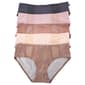 Womens Anne Klein 5pk. Dot Lace Trim Hipster Panties AK10576B - image 1
