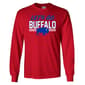 Mens Tailgate Let''s Go Buffalo Long Sleeve Tee - image 1