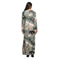 Plus Size 24/7 Comfort Apparel Paisley Slit Maternity Maxi Dress - image 3