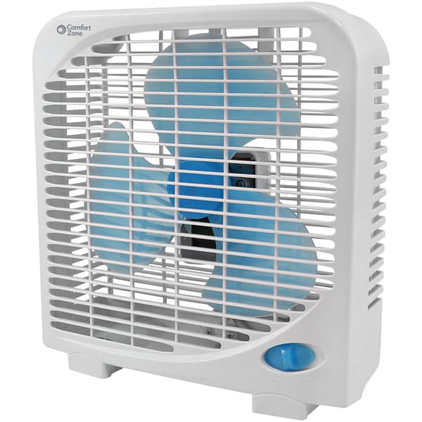 Comfort Zone&#40;tm&#41; 9in. Portable Box Fan - image 