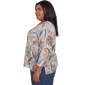 Plus Size Alfred Dunner Summer Solstice Twisted Paisley Tee - image 4