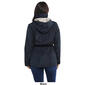 Womens Nicole Miller Anorak Jacket w/Striped Lined Hood - image 2