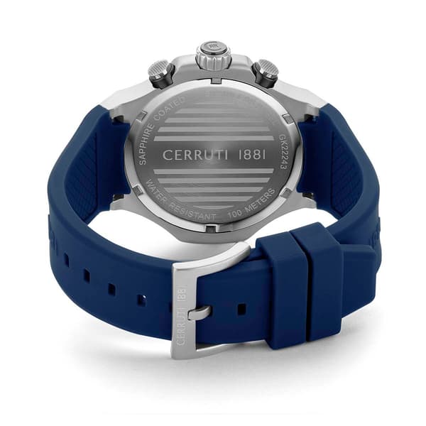 Mens Cerruti 1881 Lucardo Blue Dial/Band Watch - CIWGQ2224303