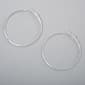 Pure 100 by Danecraft 50mm Hoop Earrings - image 1