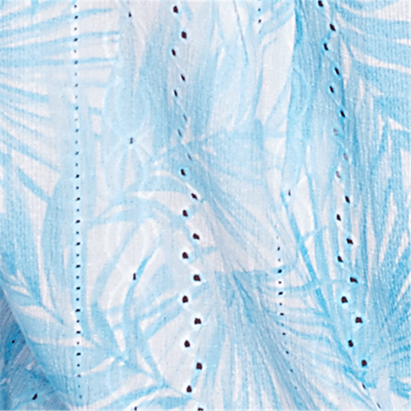Womens Hearts of Palm It''s a Spring Thing Leaf Button Front