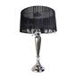 Elegant Designs Romantic Sheer Shade Hanging Crystals Table Lamp - image 2