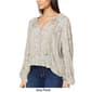 Juniors Wallflower Boho in Soho Gauze Peasant Blouse - image 2