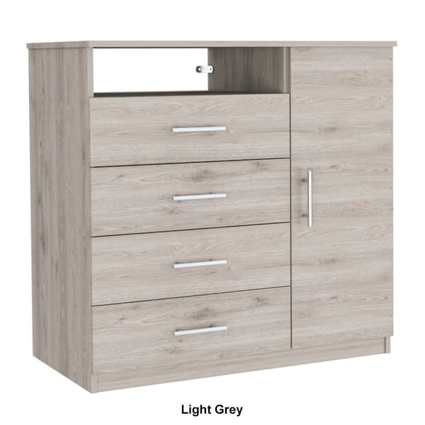 FM FURNITURE Carolina 4 Drawer Dresser