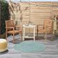Nourison Essentials Two-Tone Indoor/Outdoor Round Rug - image 6