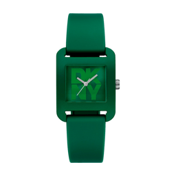 Womens DKNY City Sport Dark Green Dial Strap Watch - DK1L002P0065