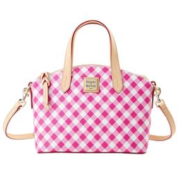 Dooney & Bourke Gingham II Ruby Satchel