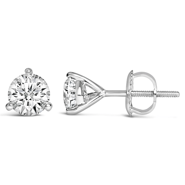 Haus of Brilliance 2ctw. Martini Lab Grown Diamond Stud Earrings