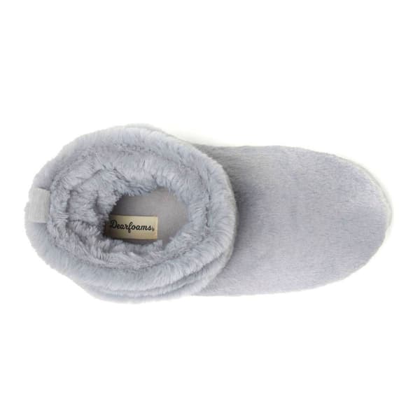 Womens Dearfoams&#174; Kimber Furry Bootie Slippers