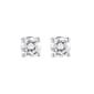 Nova Star® White Gold Lab Grown Diamond Solitaire Stud Earrings - image 3
