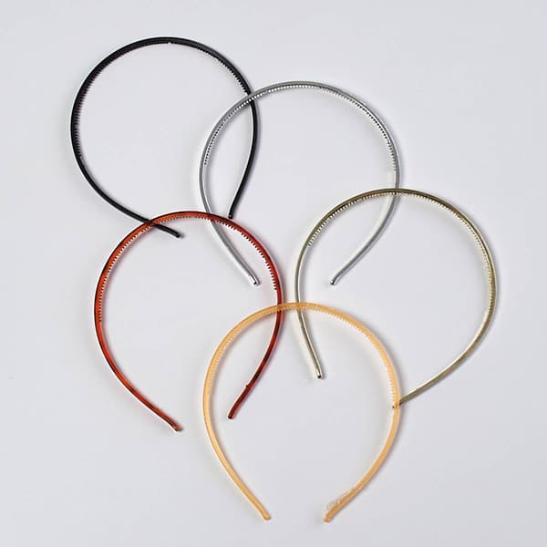 Capelli New York 5pk. Thin Plastic Headbands - image 