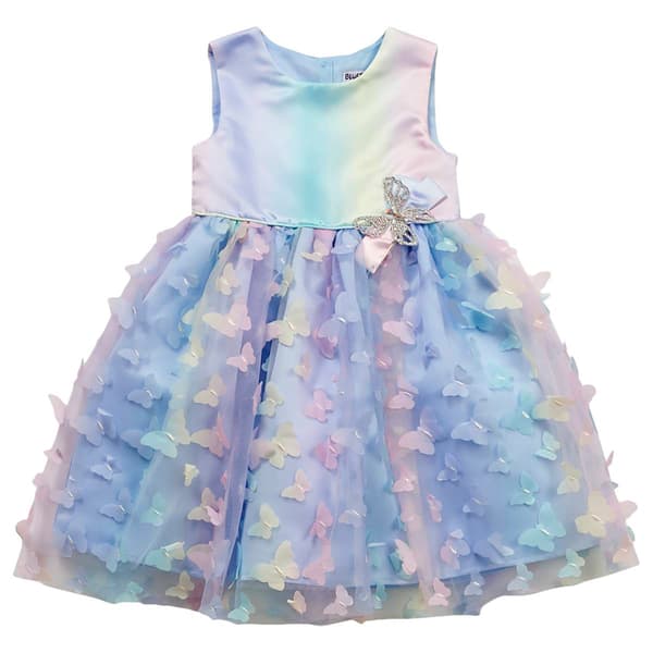 Girls (4-6x) Blueberi Boulevard 3D Butterfly Dress