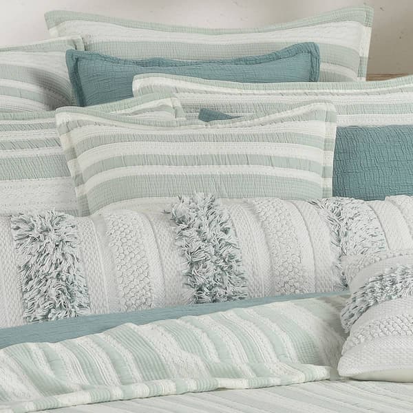 White Sand Cyprus 20" Square Decorative Throw Pillow Cover